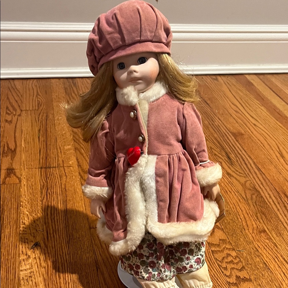 SWEETHEART DOLL Tiffany with adorable ceramic face and hands